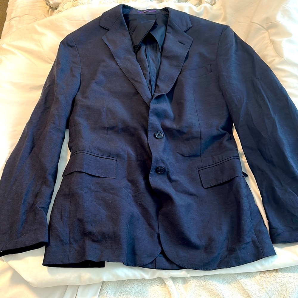 Ralph Lauren Italian Blazer. NWOT navy blue. I think size 8